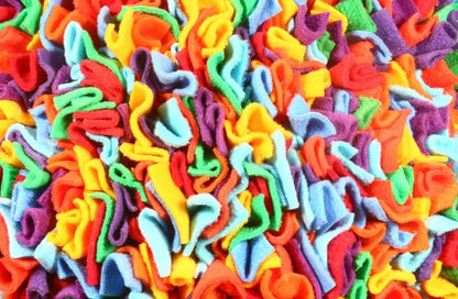 Handgeknoopte snuffelmat
